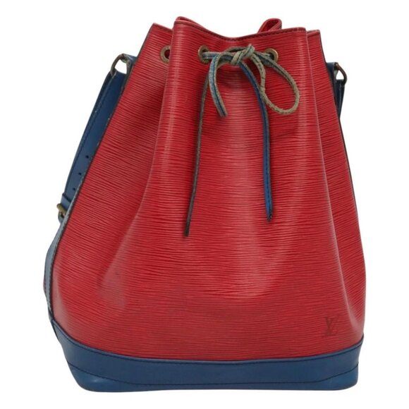 LOUIS VUITTON Epi Noe Shoulder Bag Bicolor Red Blue - Picture 1 of 16